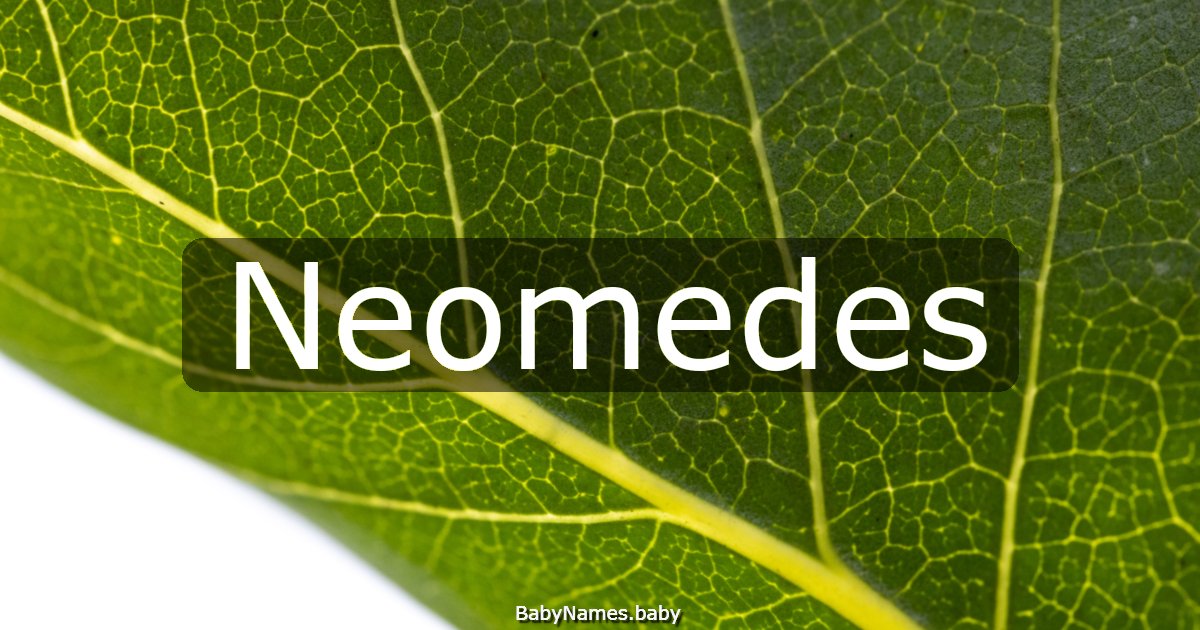 Neomedes