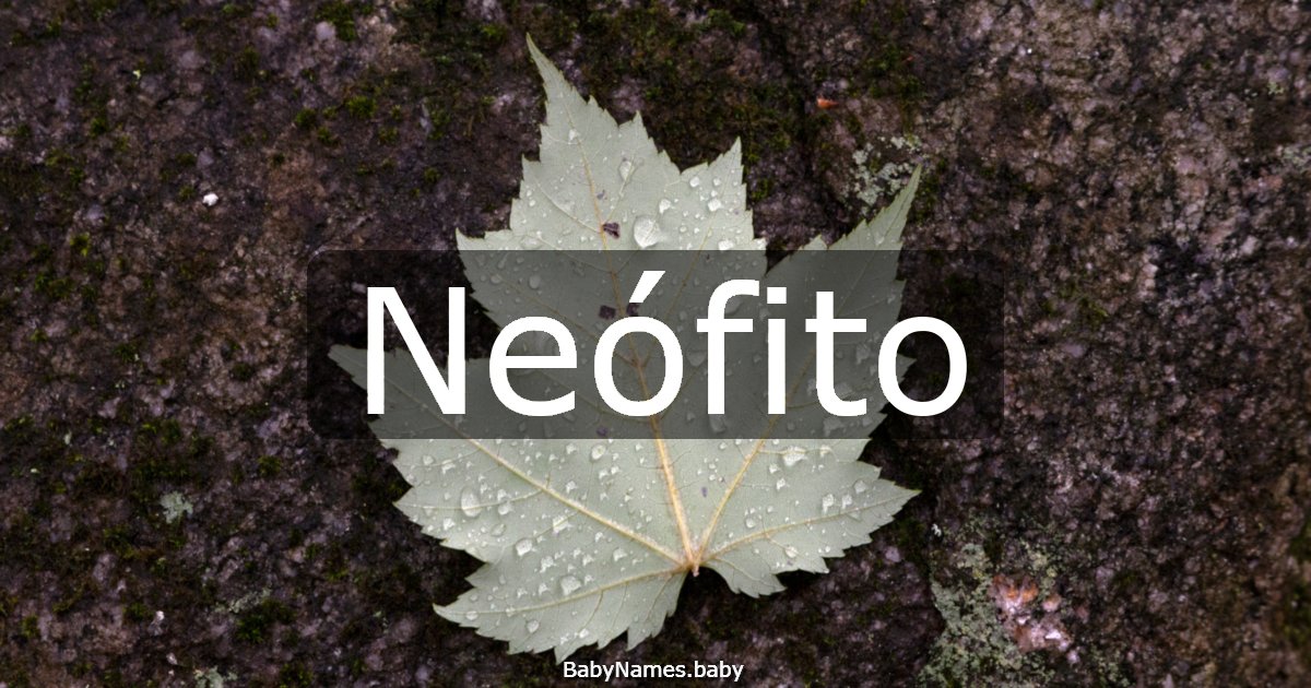 Neófito