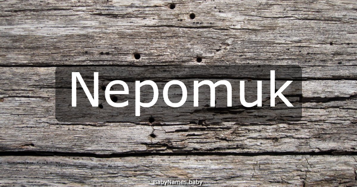 Nepomuk