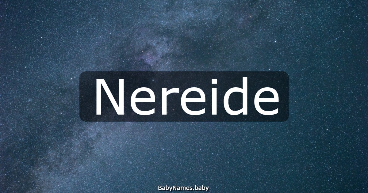Nereide