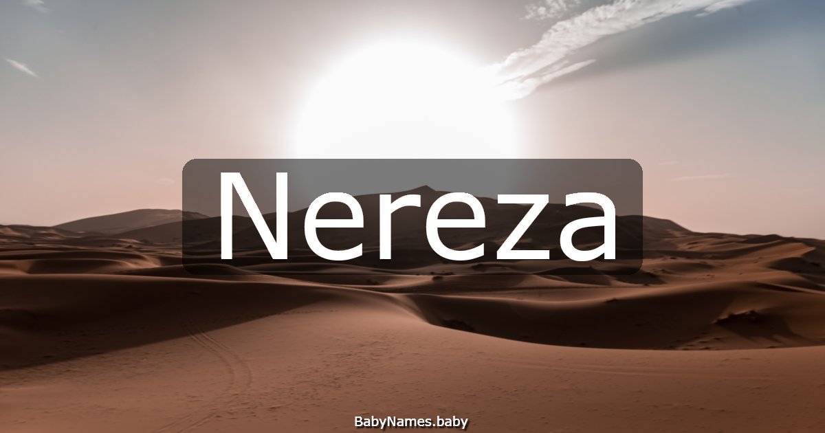 Nereza