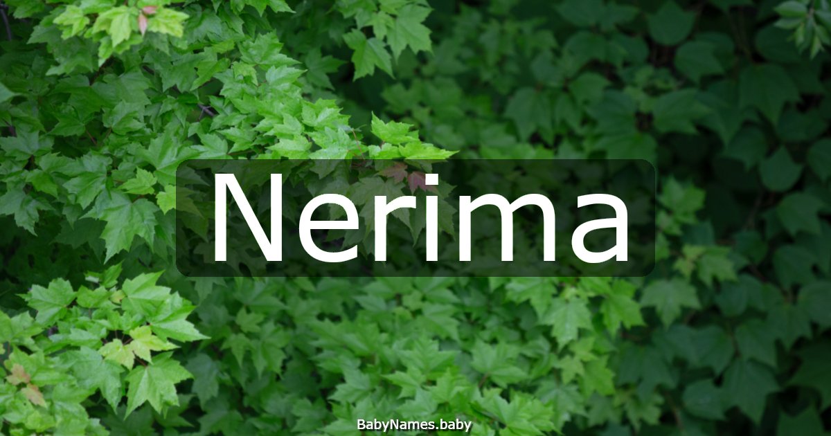 Nerima