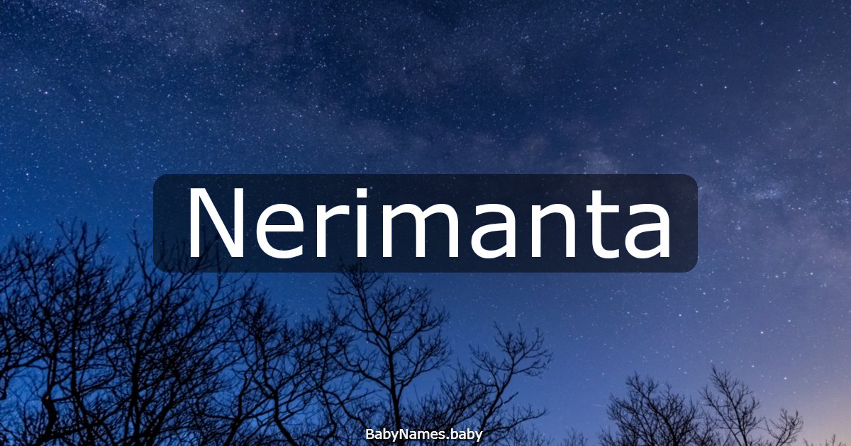 Nerimanta