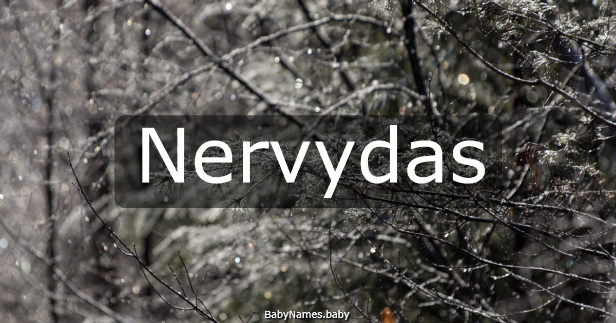 Nervydas