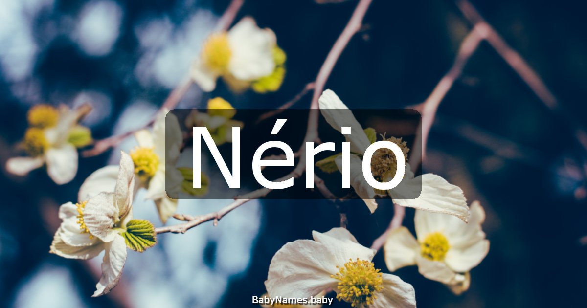 Nério