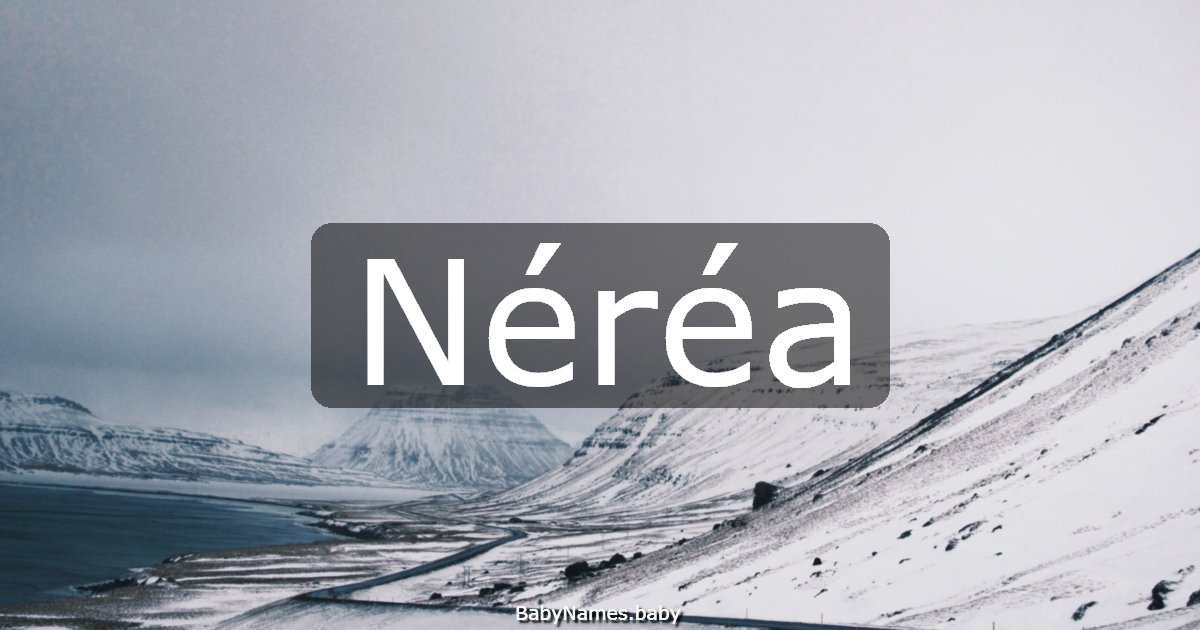 Néréa