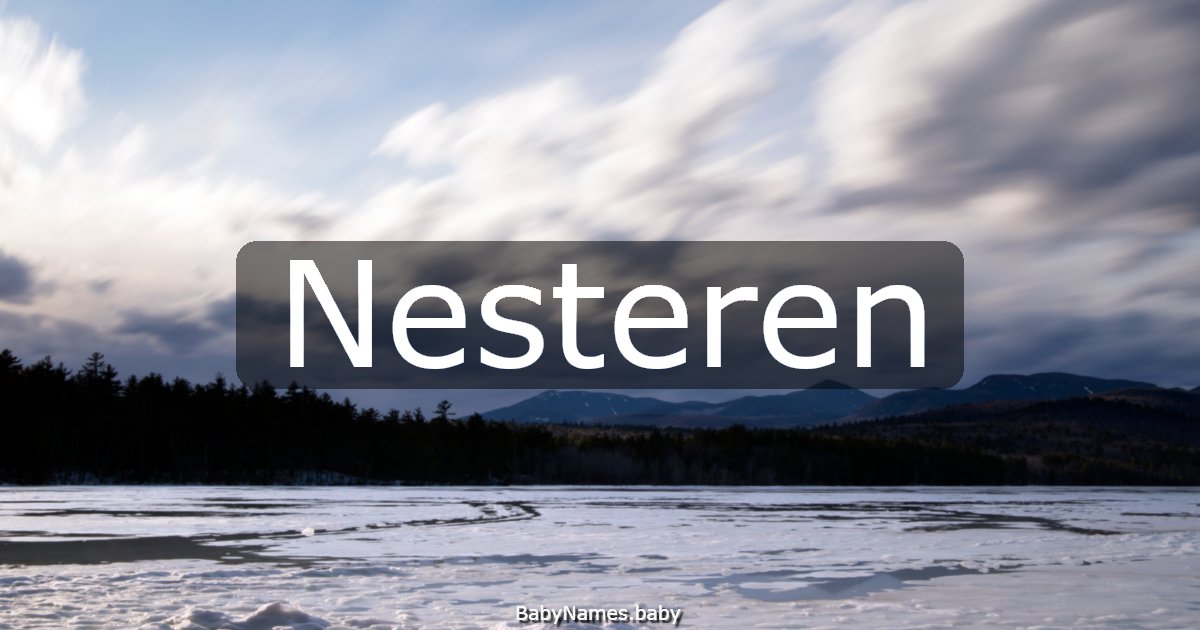Nesteren