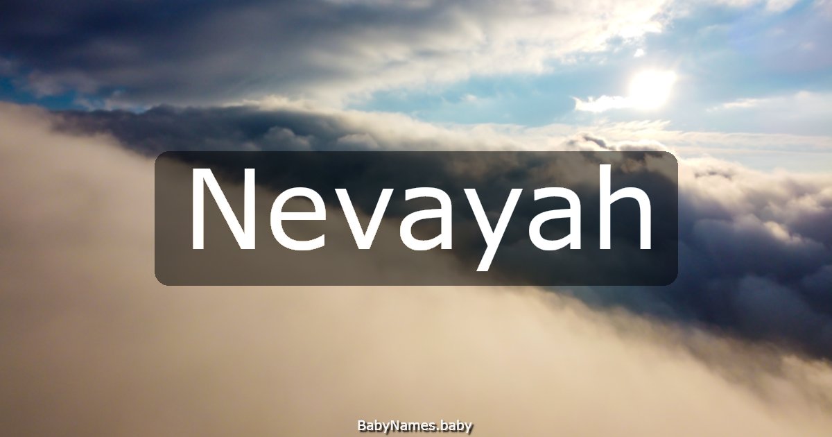 Nevayah