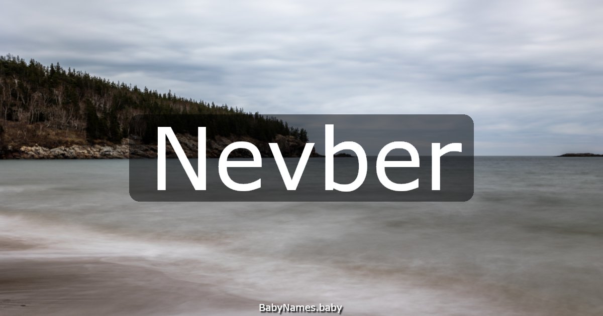 Nevber