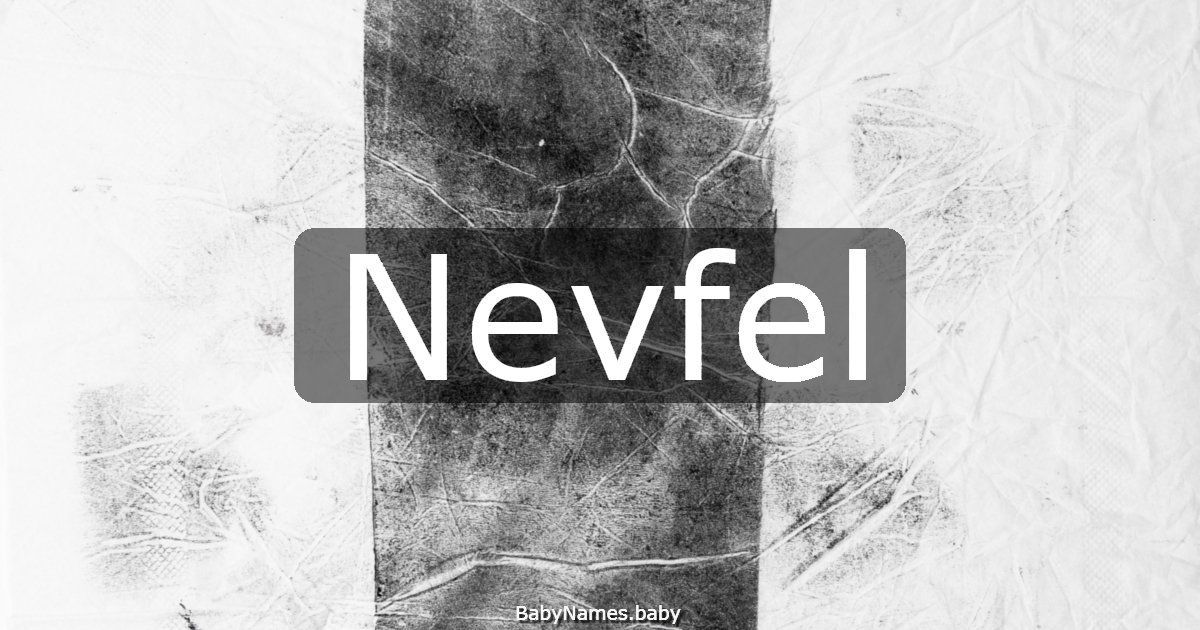 Nevfel