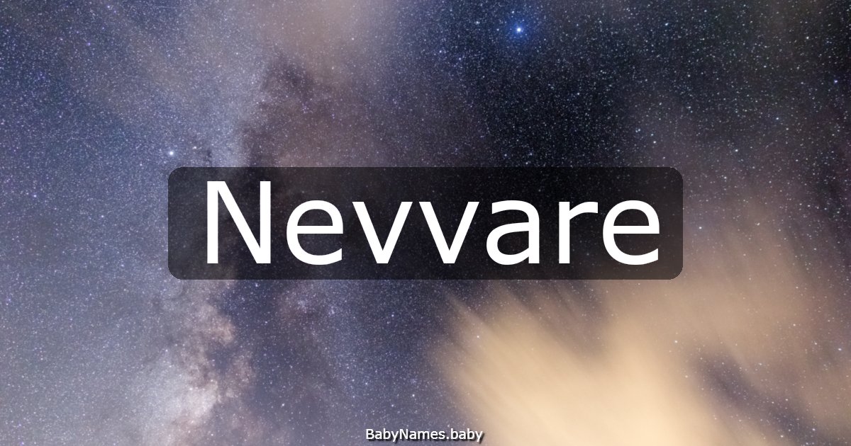 Nevvare