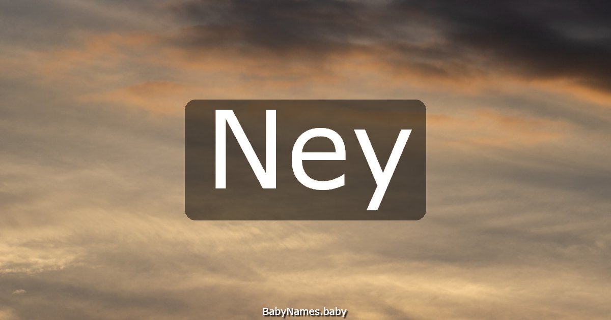 Ney