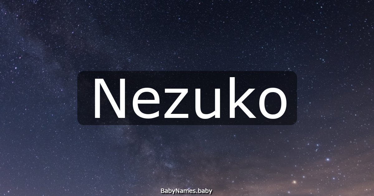 Nezuko