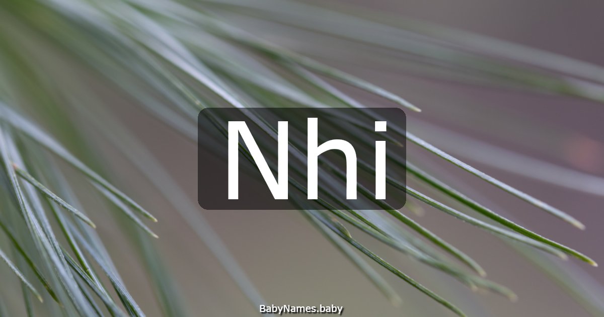 Nhi