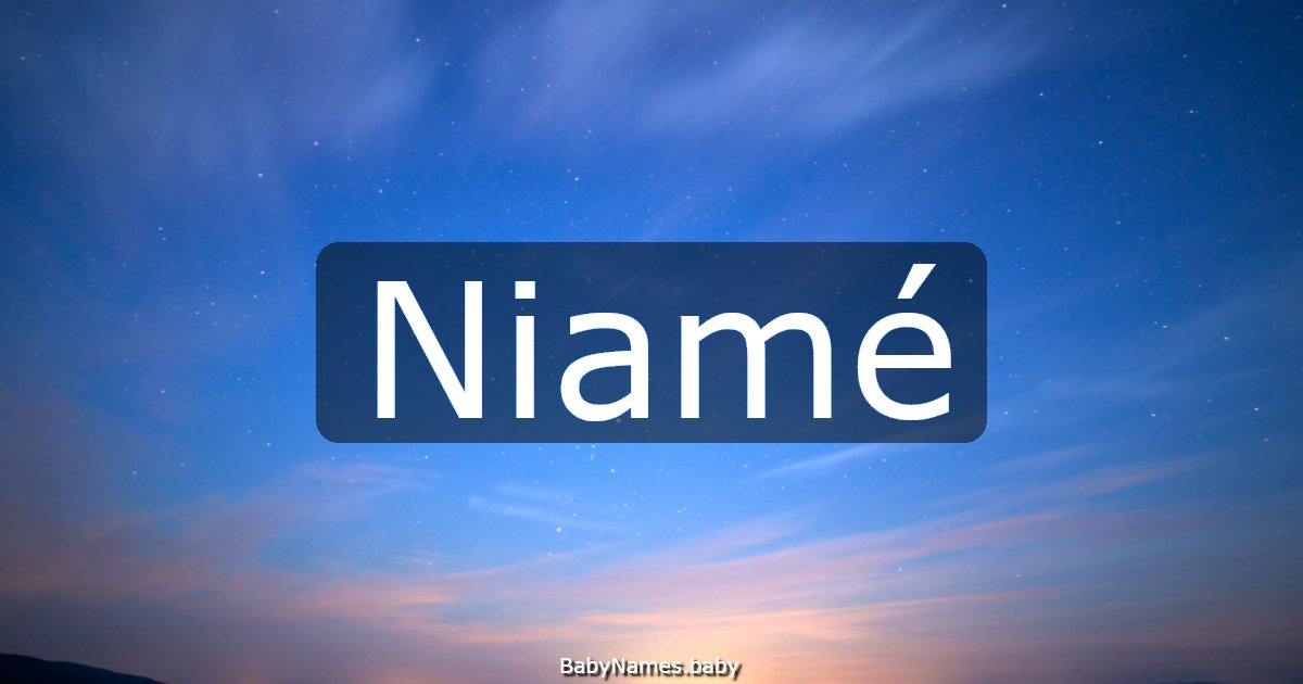 Niamé