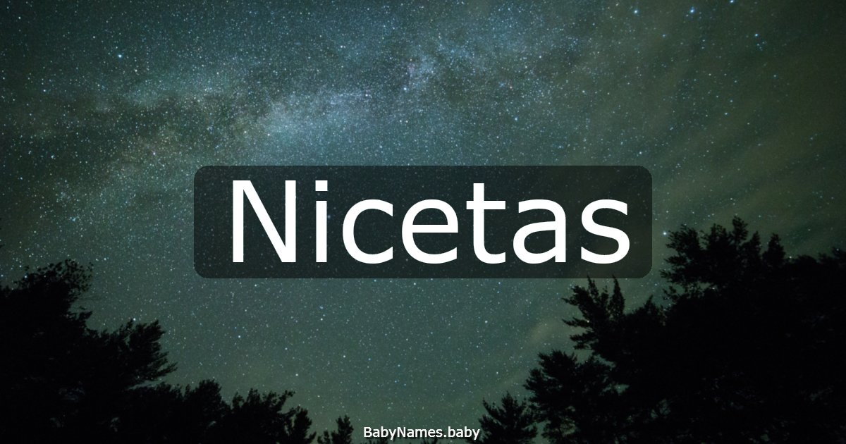 Nicetas
