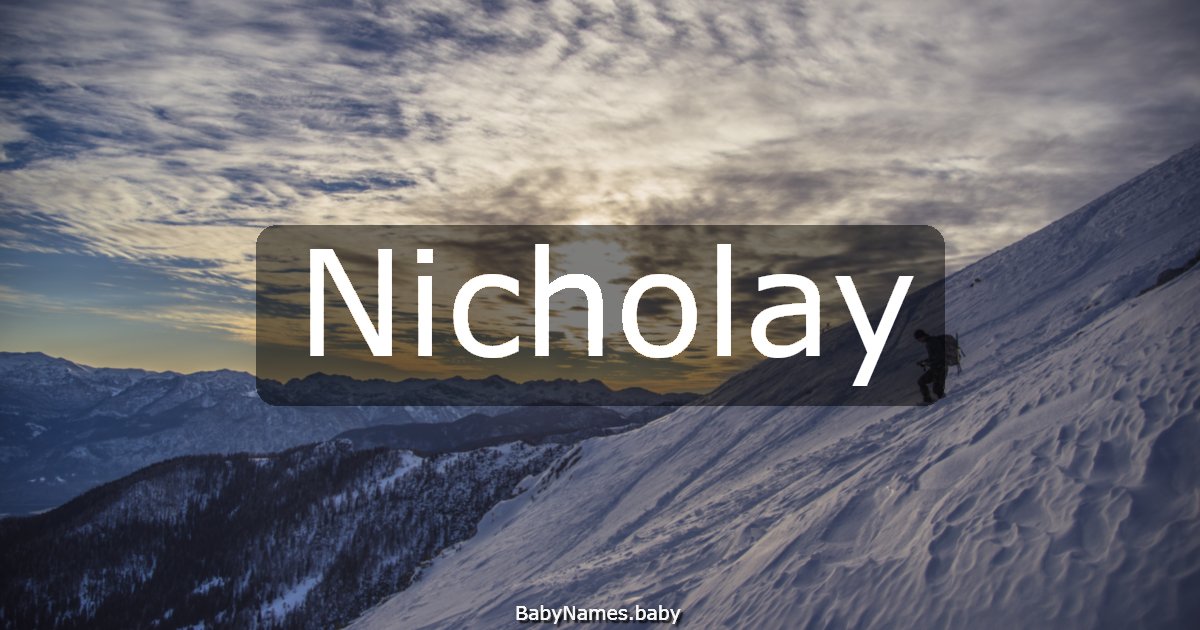 Nicholay