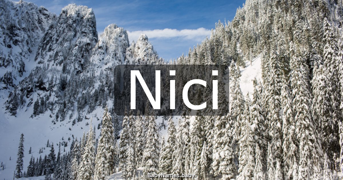 Nici