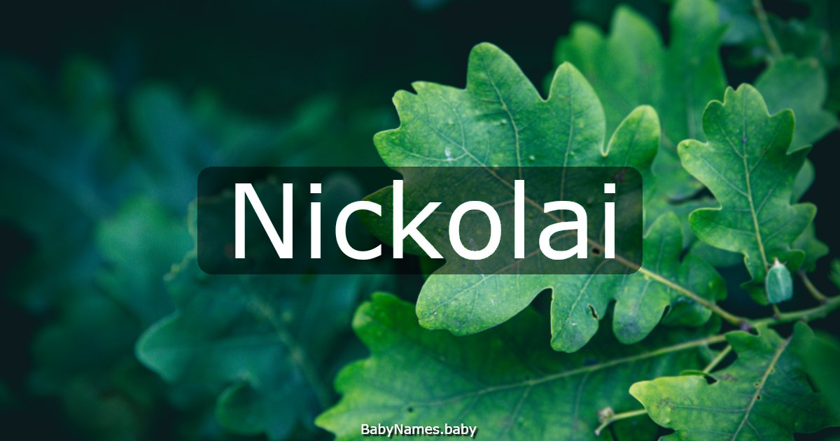 Nickolai