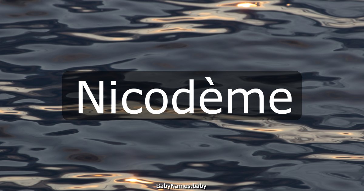 Nicodème