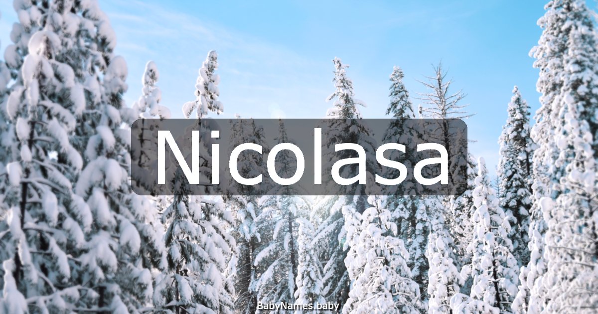 Nicolasa