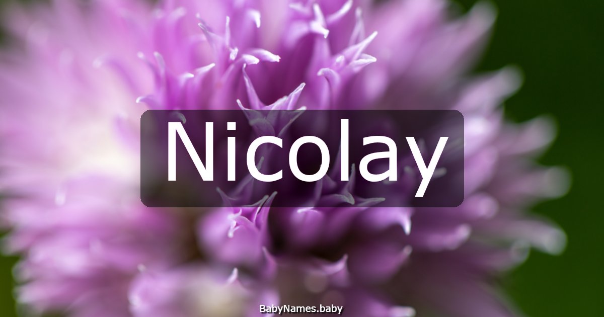 Nicolay