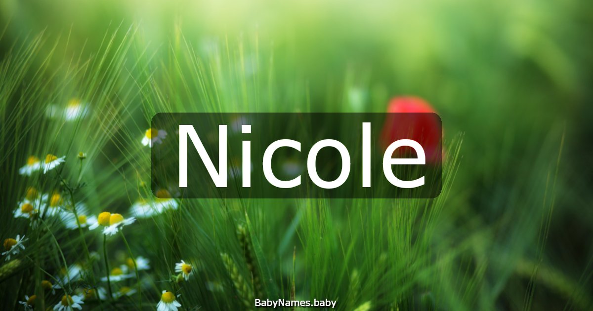 Nicole