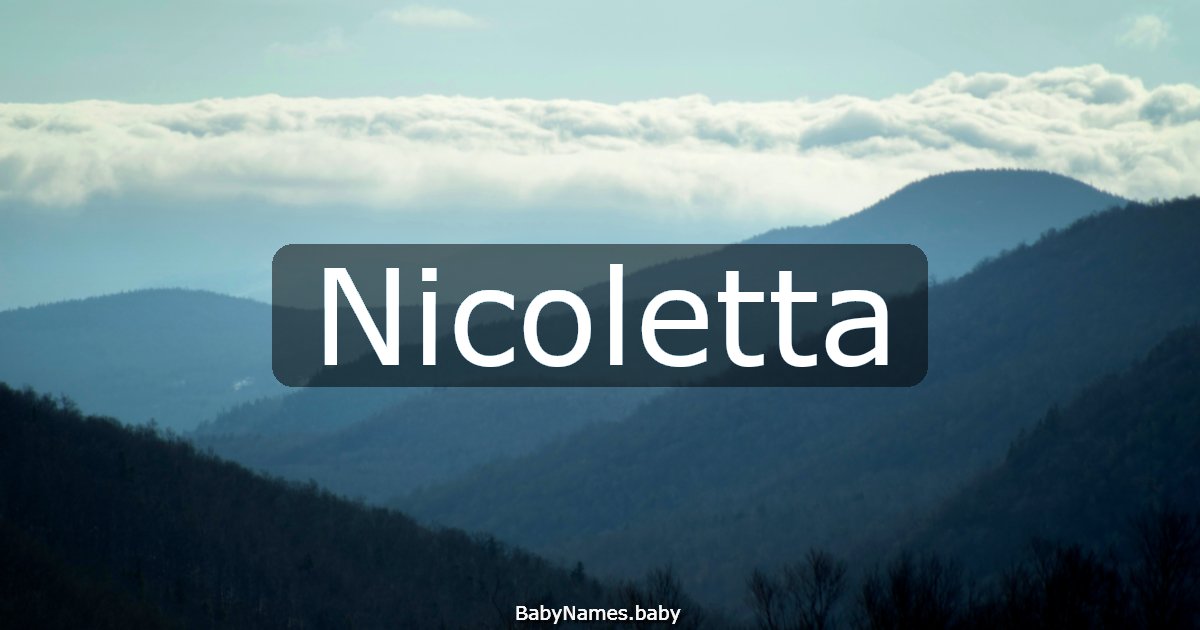 Nicoletta