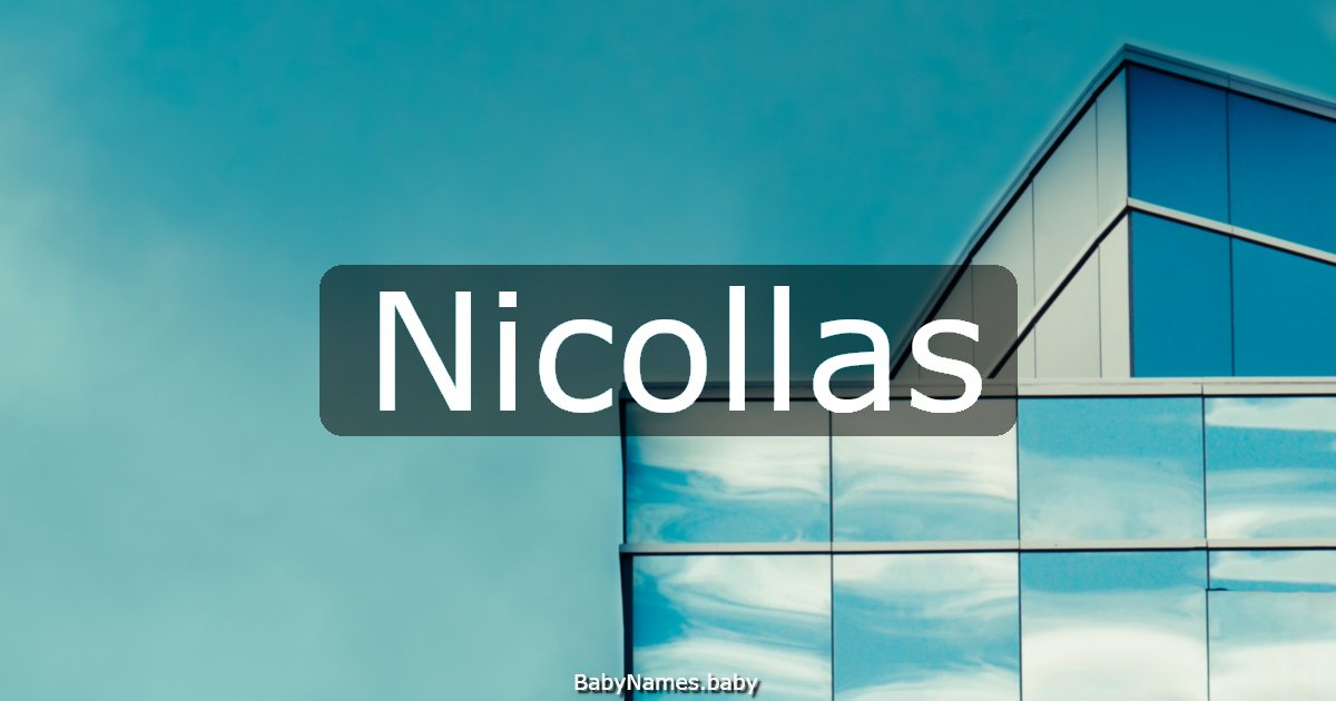 Nicollas