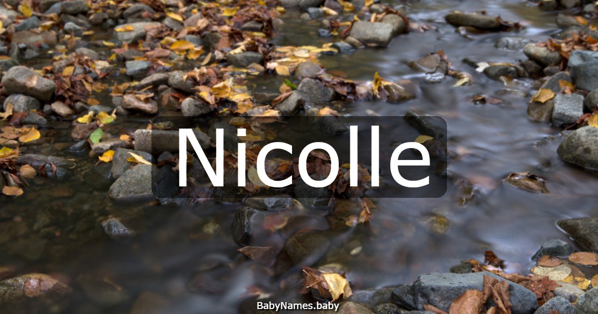 Nicolle