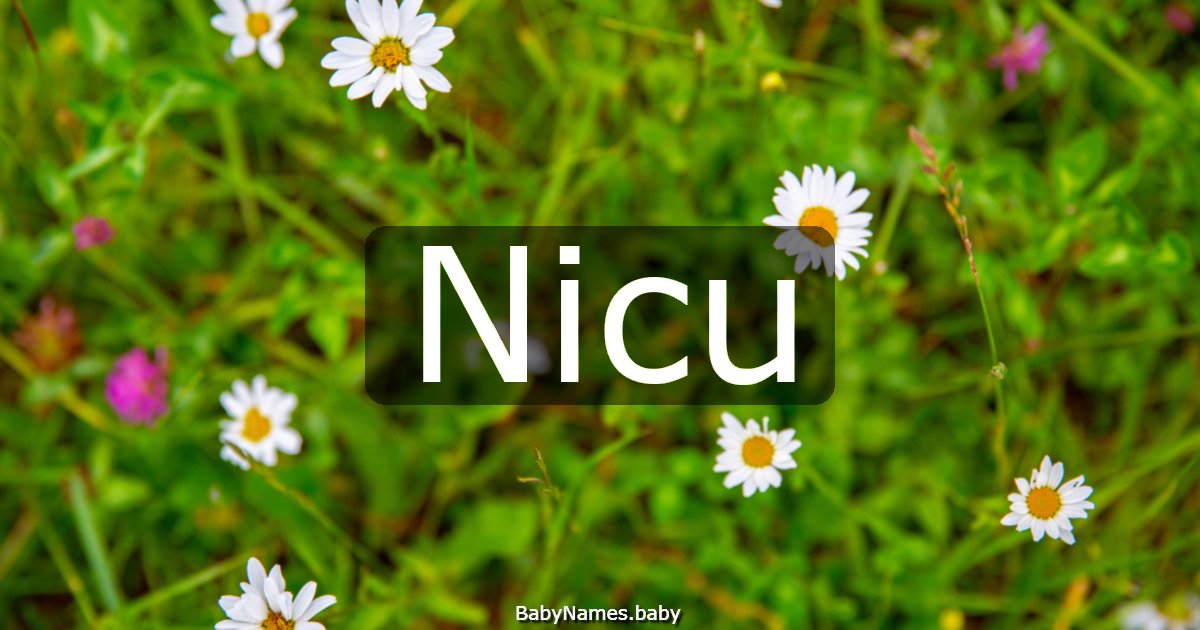 Nicu