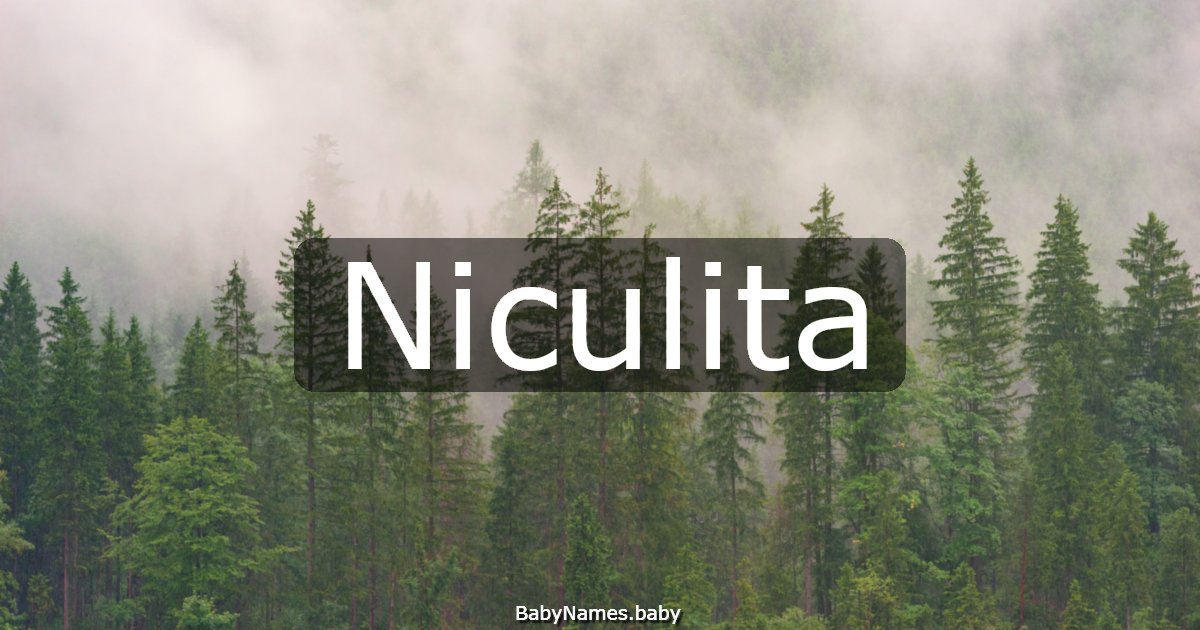 Niculita