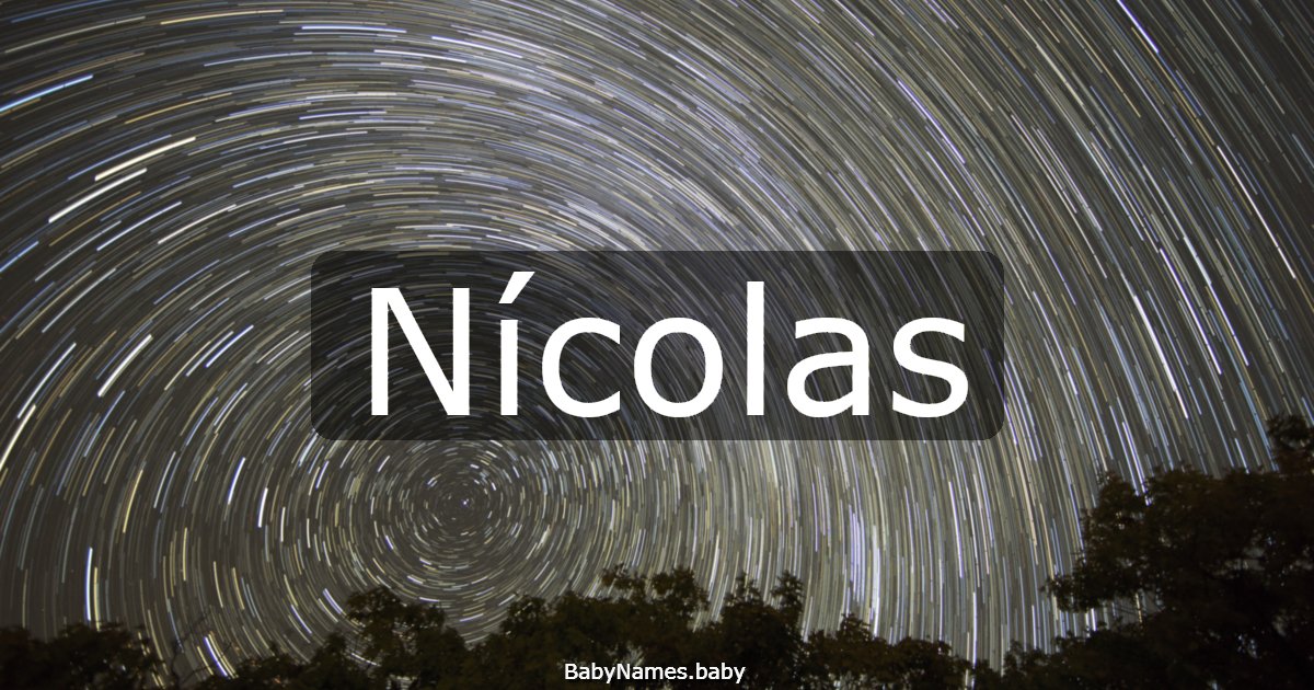 Nícolas