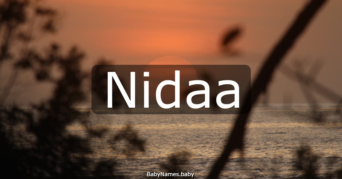 Nidaa