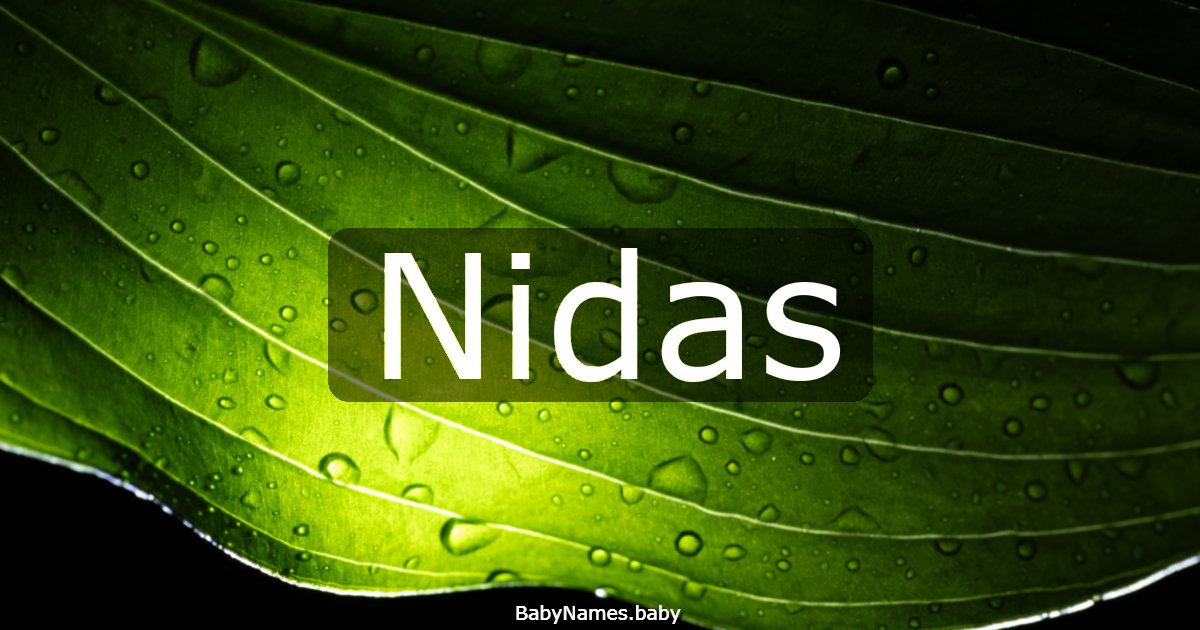 Nidas