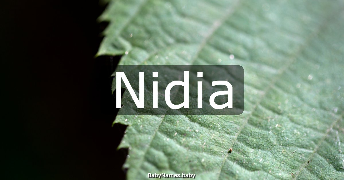 Nidia