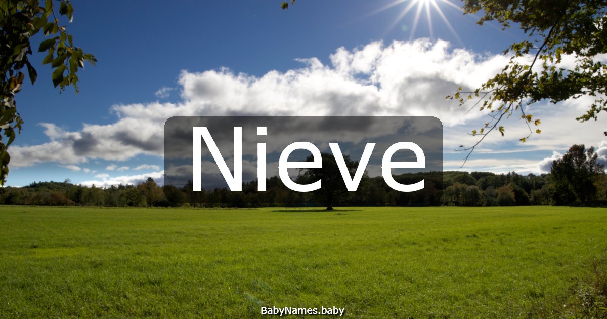 Nieve