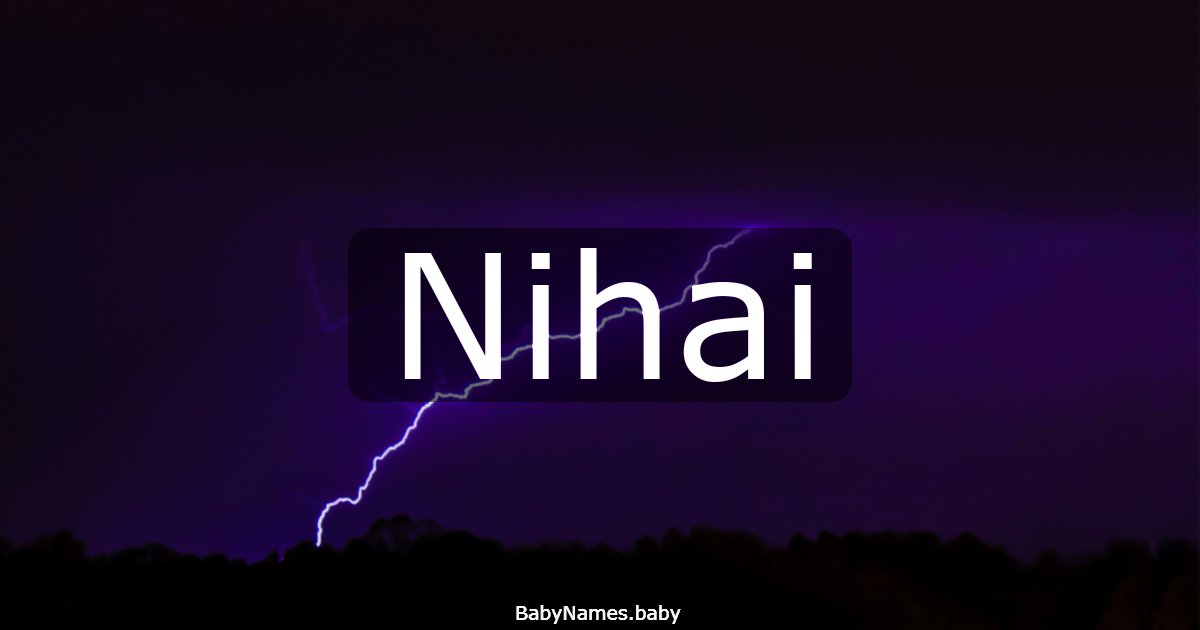 Nihai