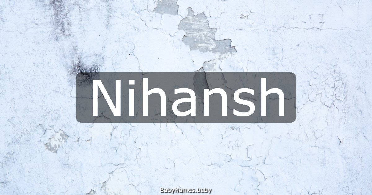 Nihansh