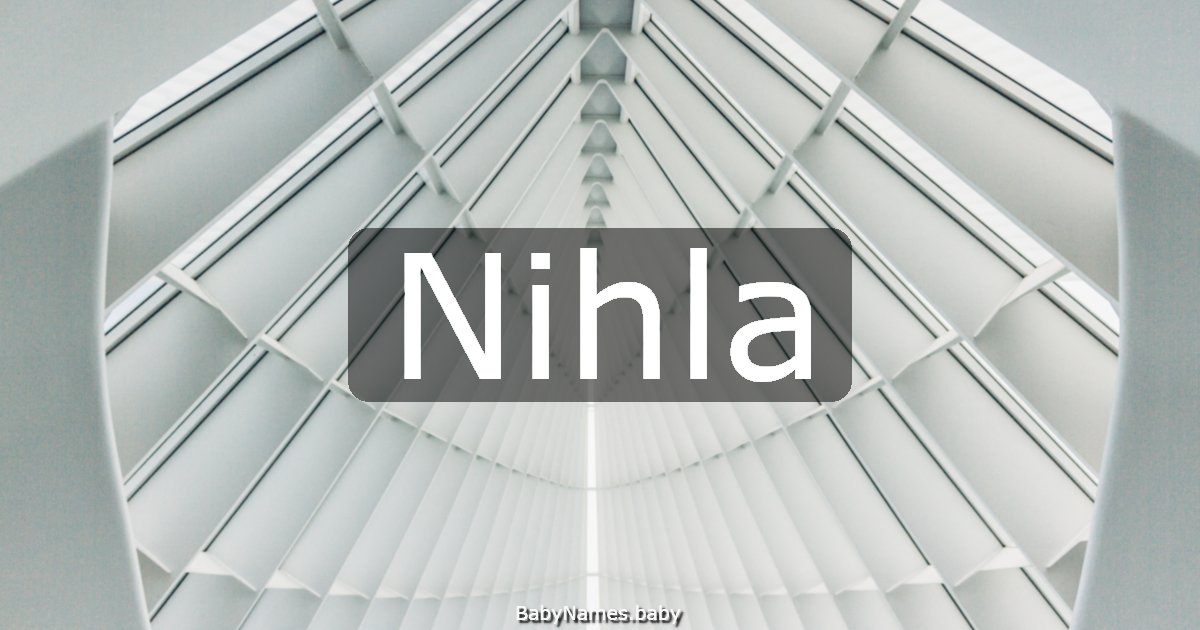 Nihla