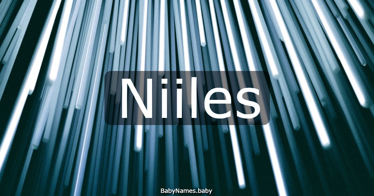 Niiles