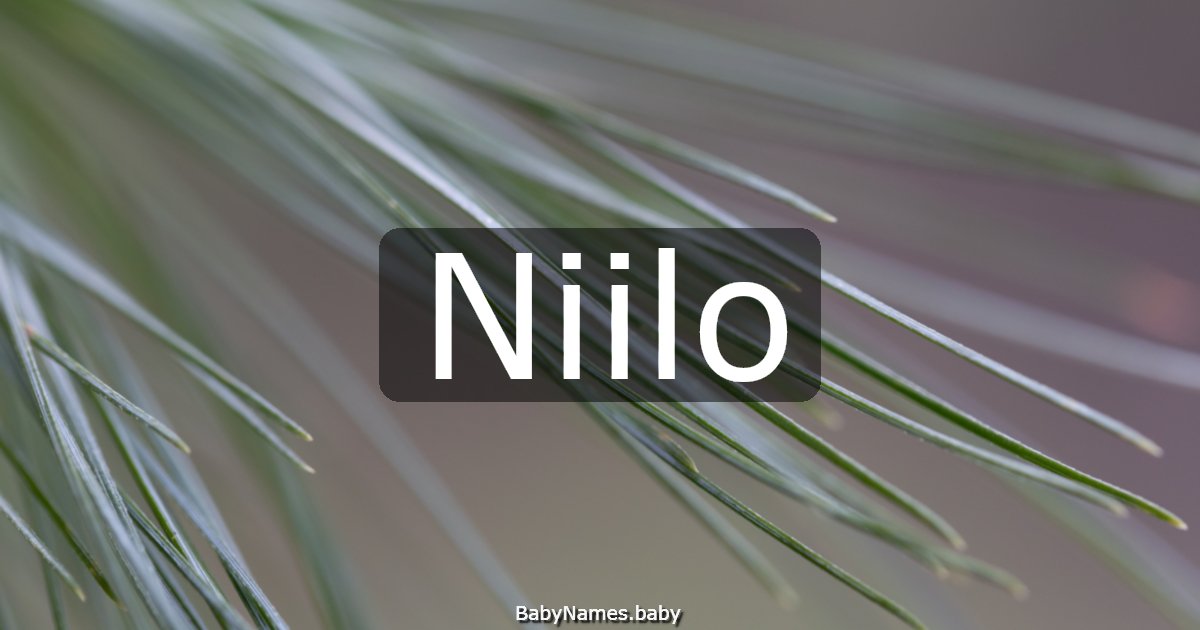 Niilo