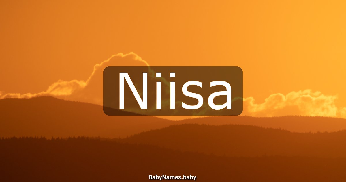 Niisa