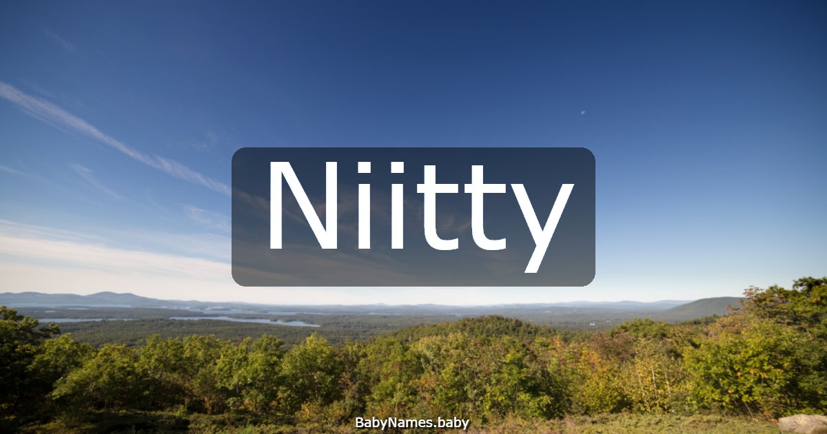 Niitty
