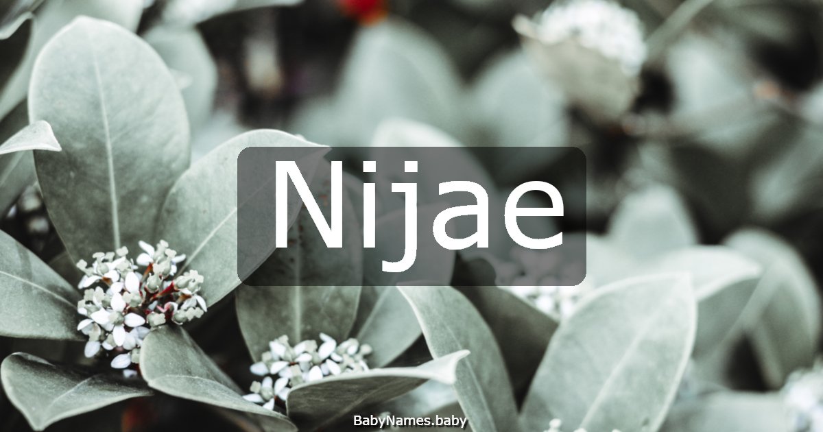 Nijae