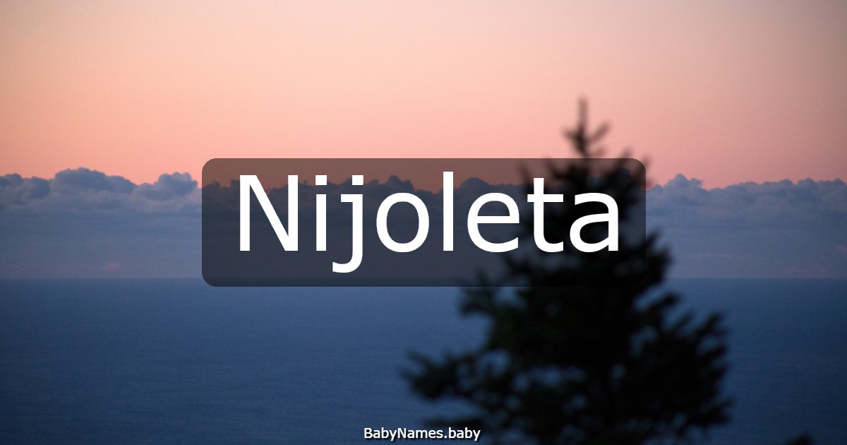 Nijoleta