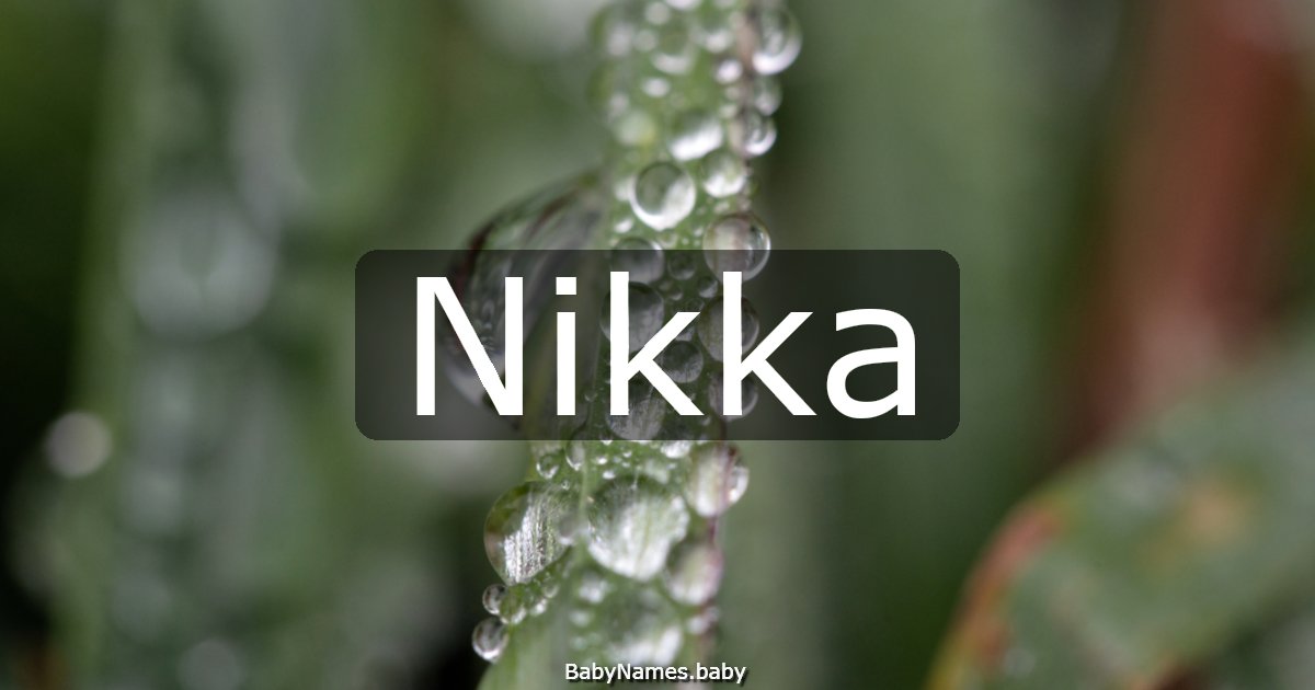 Nikka