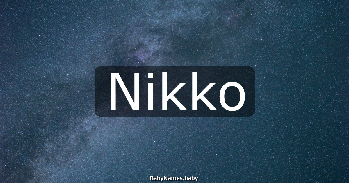 Nikko