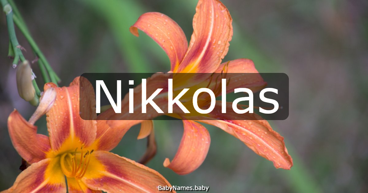 Nikkolas