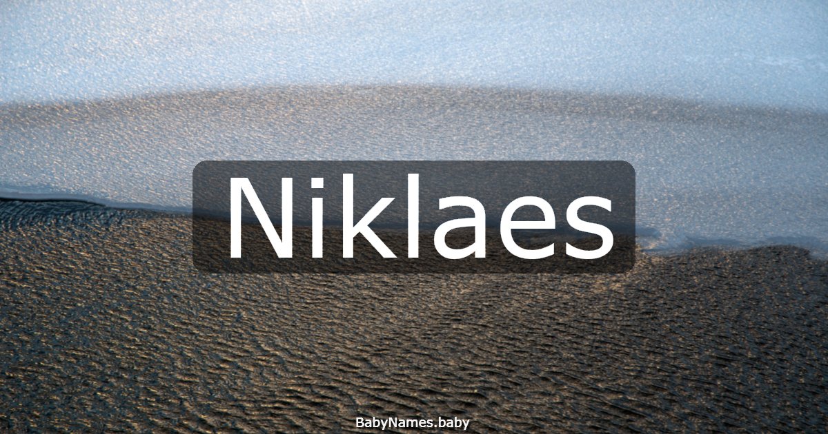 Niklaes